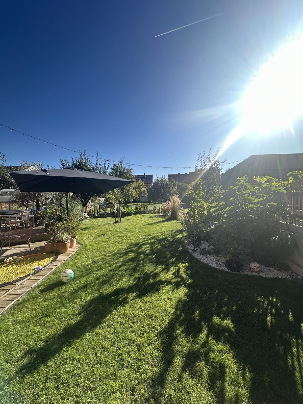 Garten Richtung Süden